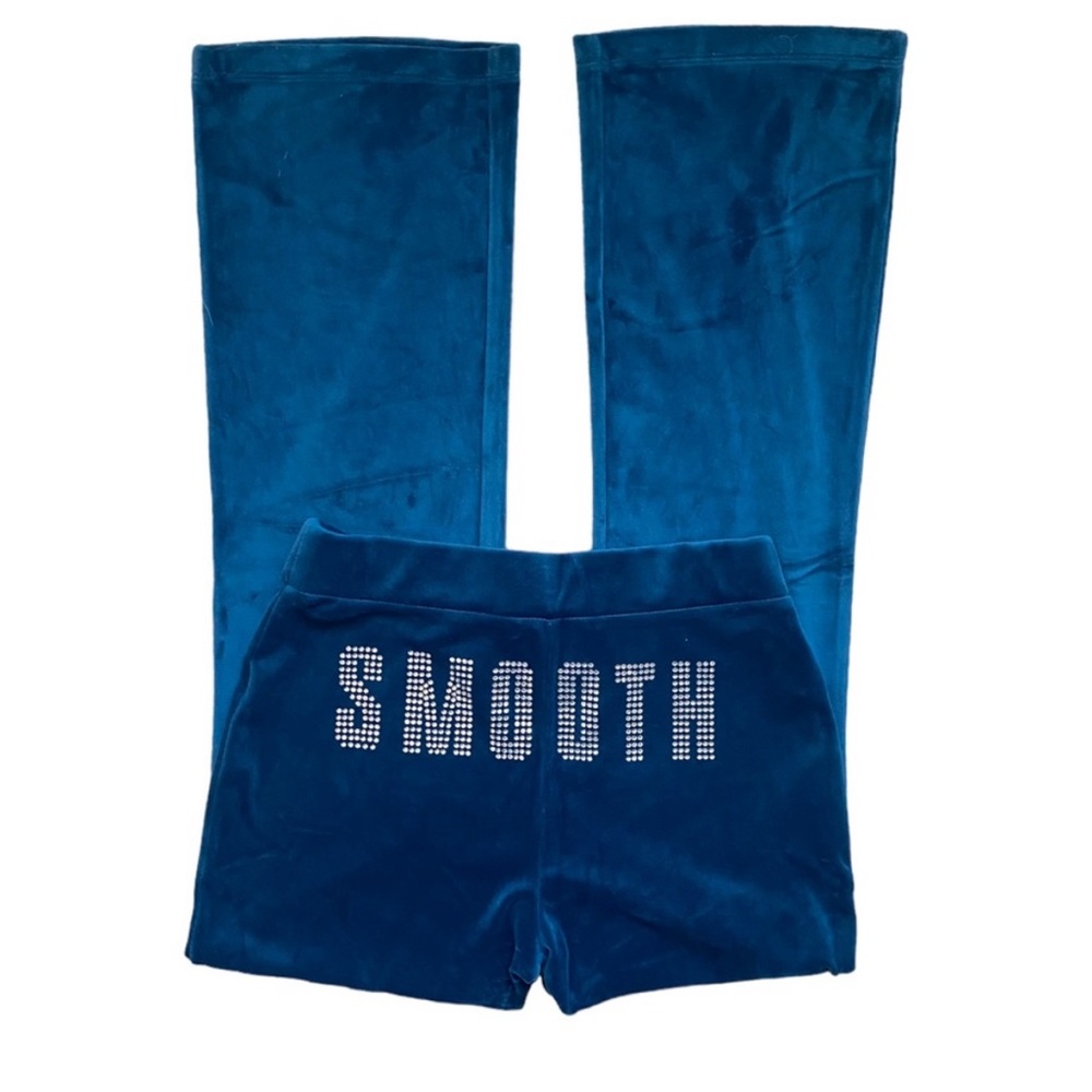 Limited Juicy Couture Kraft Mayo Velour Track Pants